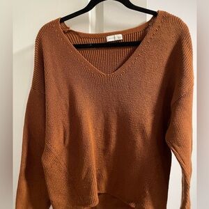 Camel gentle fawn tucker sweater in size large
